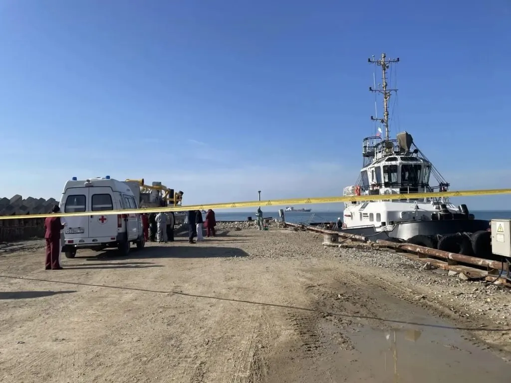 В порту Тамань провели учения на случай вспышки лихорадки Эбола