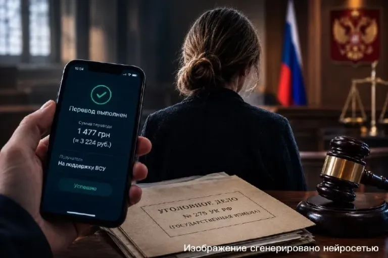 Краевой суд дал 12,5 года за перевод 3,2 тыс. рублей ВСУ