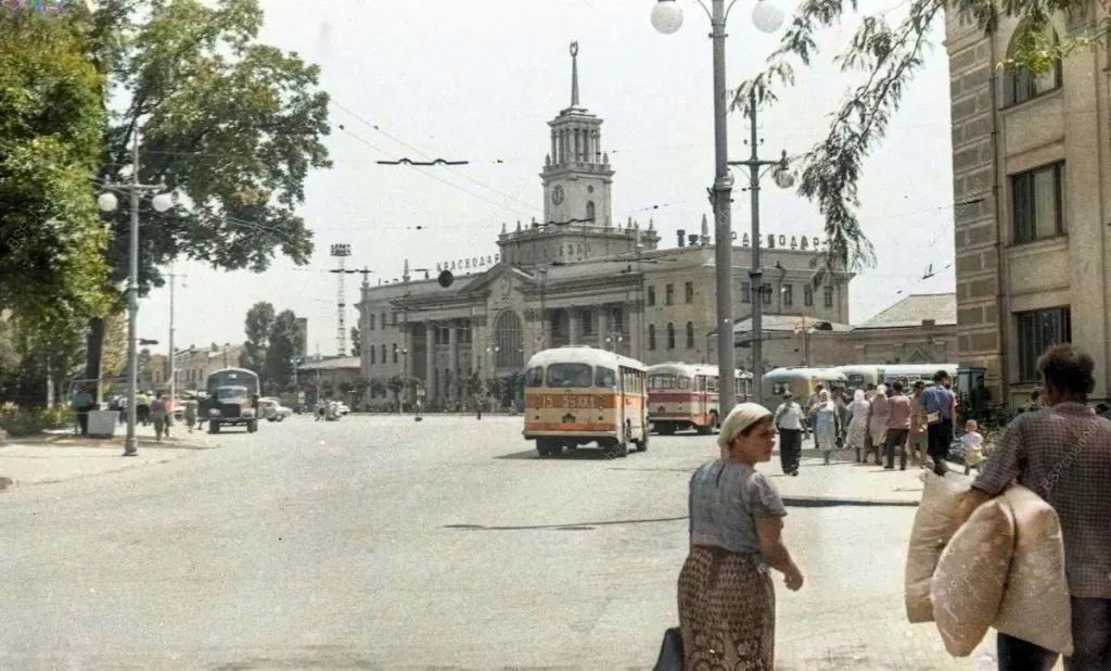 Фотографии Краснодара 1960-х годов перевели в цвет
