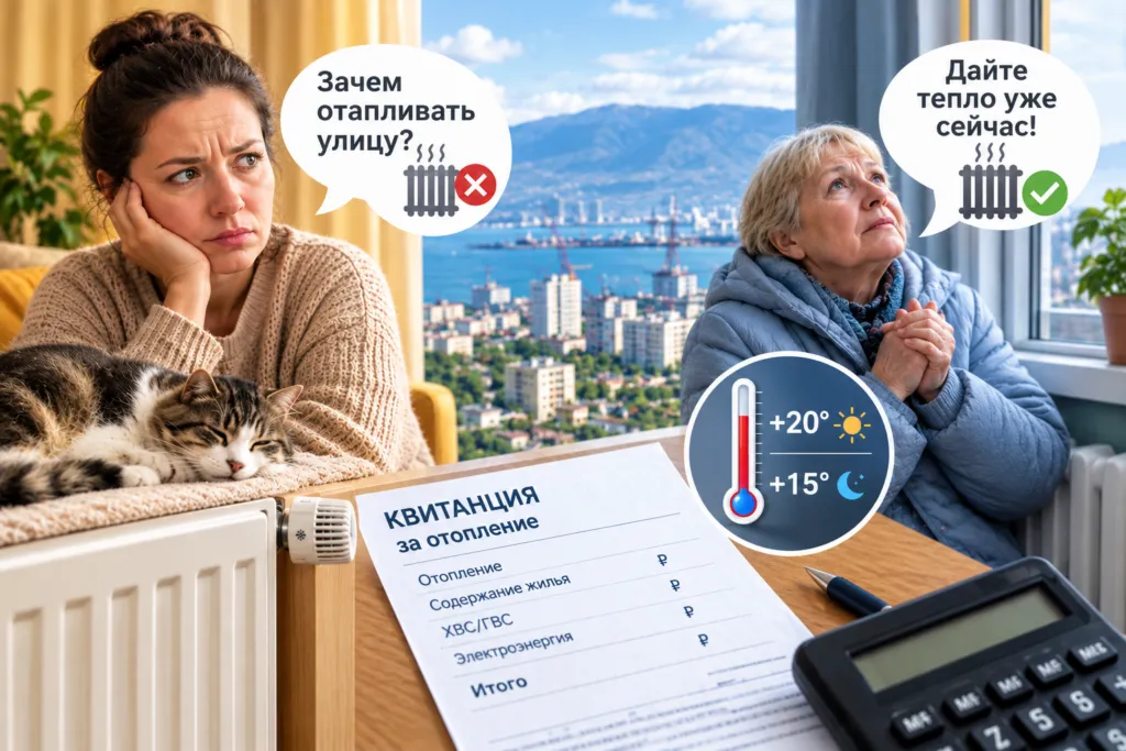 В Новороссийске начали отопительный сезон: жильцы спорят о платежах